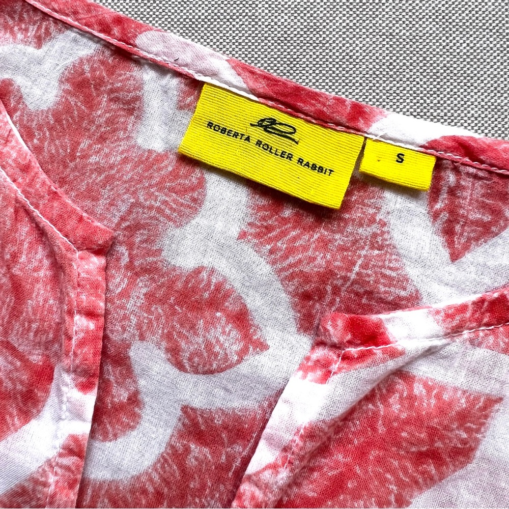 Roberta Roller Rabbit Short Kaftan Coverup - Picture 6 of 7
